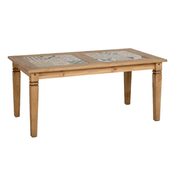 Sucre Wooden Dining Table Rectangular In Oak