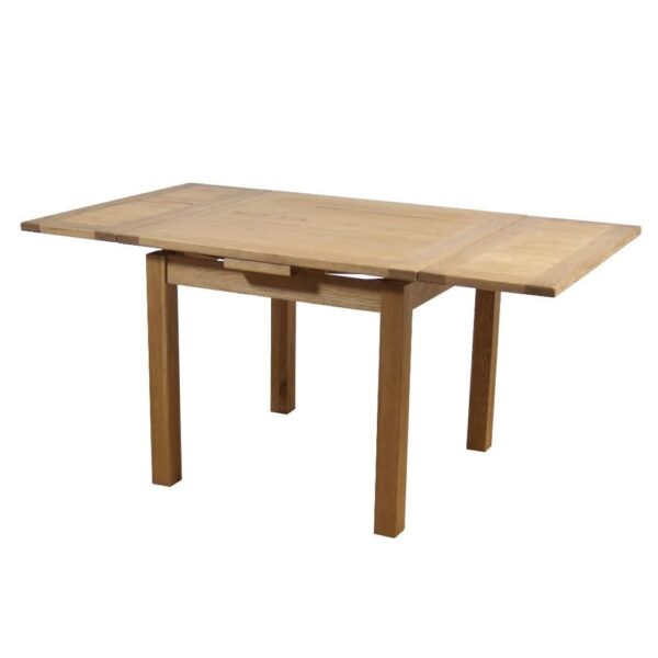 Hewitt Small Wooden Extending Dining Table In Oak